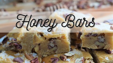 Easy Honey Bars Recipe | Sweet, Salty & Irresistible!