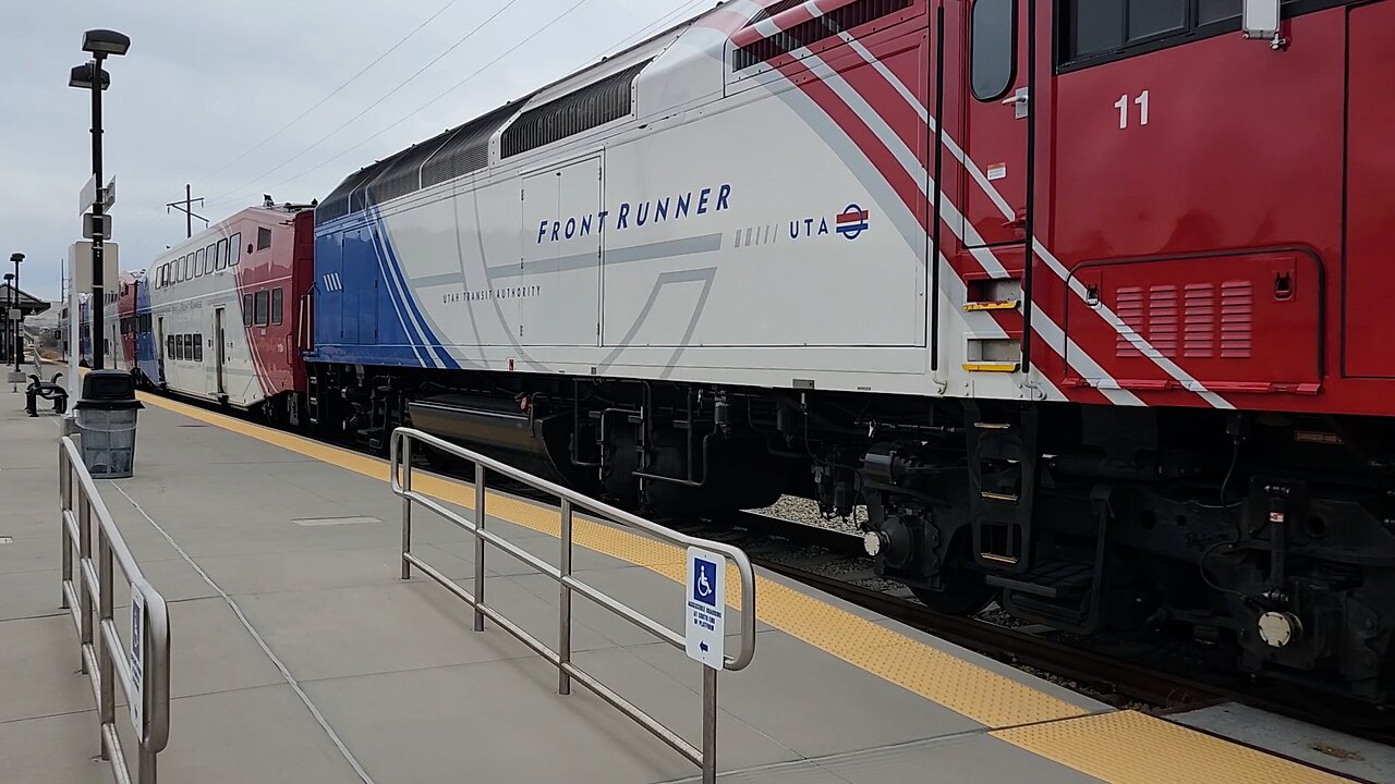 Railfanning Tour: UTA Frontrunner Draper Station, 11/12/2025, Day 1 of 2