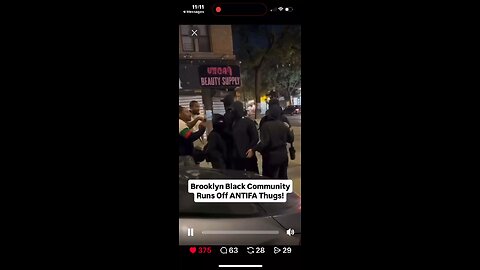 Brooklyn community runs off Antifa