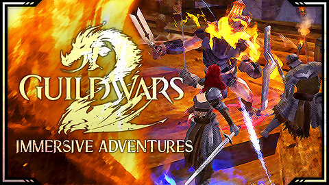 Guild Wars 2 - Day 22 | Immersive Adventures in Co-op | Quests & Lore