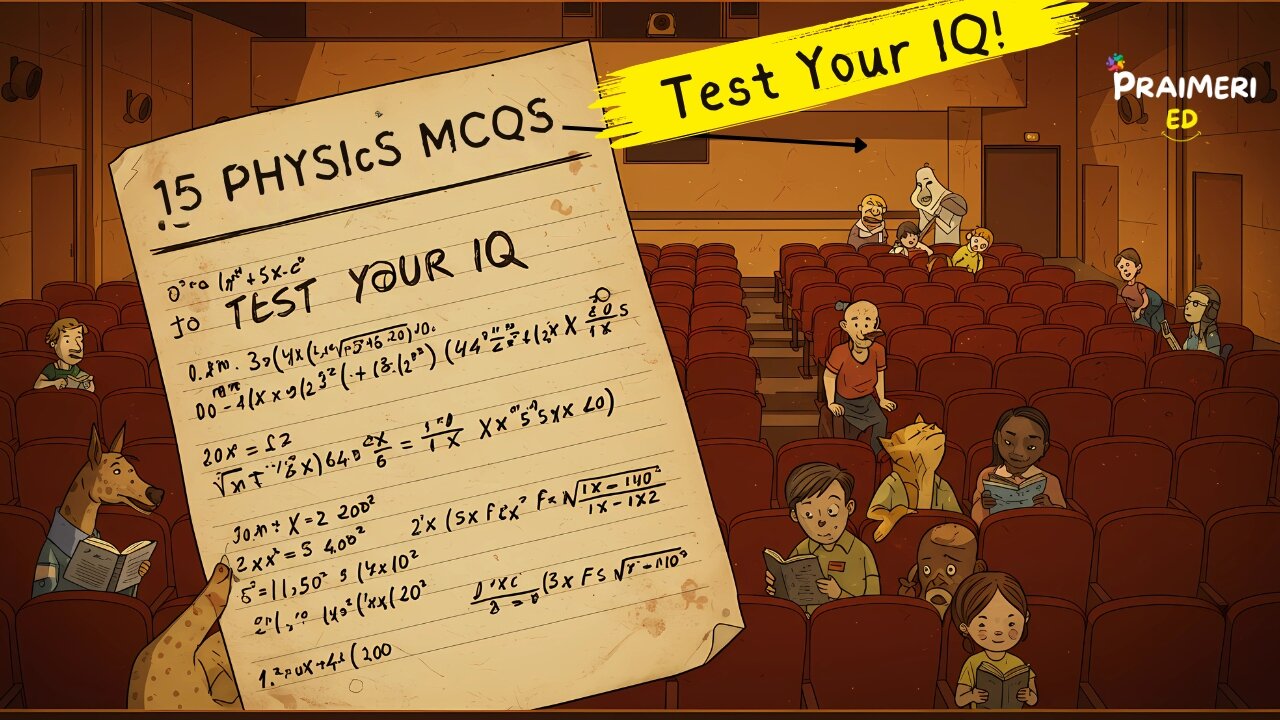 15 Mind-Bending Physics MCQs to Test Your IQ! 🔬🤯