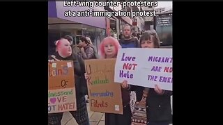 Left Wingers Showed Up to an Anti-immigration Protest - Got Absolutely COOKED...