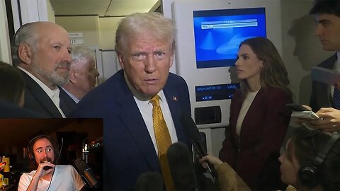 Trump was really on one..