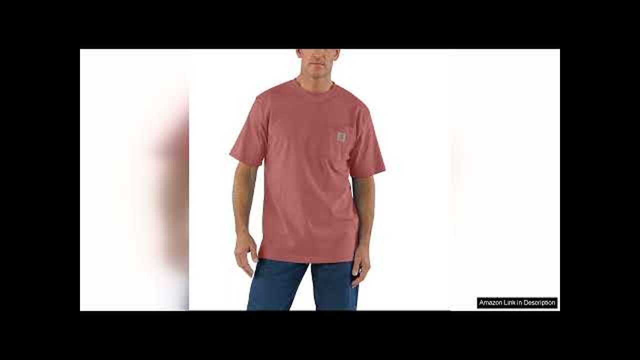 Carhatt Mens Loose Fit Heavyweight ShortSleeve Pocket TShirt Review