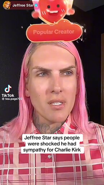 Jeffree Star praises Charlie Kirk