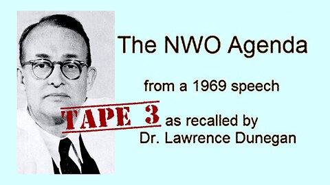 The New Order of Barbarians | Dr Richard Day | Dr Lawrence Dunegan (1988) Tape 3