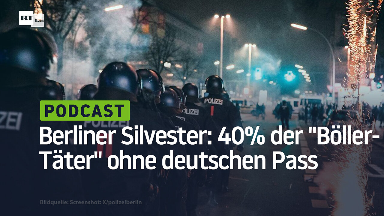 Berliner Silvester-Bilanz: Fast 40 Prozent der rund 1.400 "Böller-Täter" ohne deutschen Pass