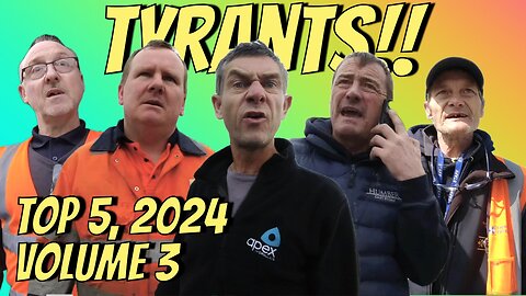 TOP 5 TYRANTS 2024 📸❌💩🎥