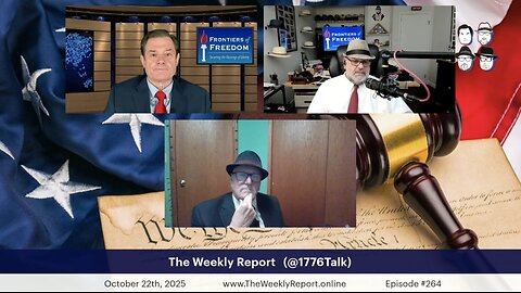 The Frontiers of Freedom Weekly Report - October 22, 2025