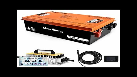 US Direct Cloudenergy 48V 150Ah LiFePO4 Deep Cycle Battery Pack for Golf Review