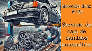 Mercedes-Benz W124 - Servicio de caja de cambios automática - Cambio de junta, filtro y aceite