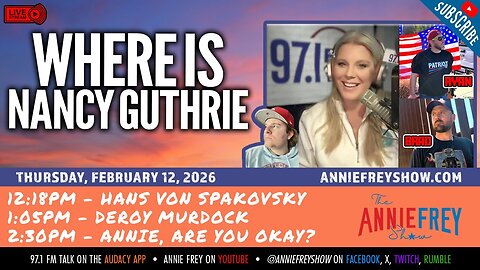 WHERE is Nancy Guthrie?