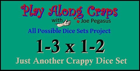 1-3 x 1-2 Dice Set On Hard Table