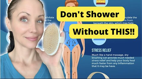 DRY BRUSHING: Do THIS Before You Shower for Healthier Skin!