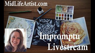 Impromptu Watch Me Paint Livestream