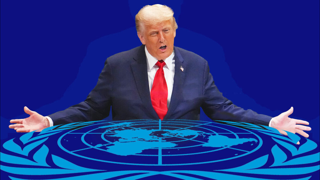 Donald Trump Speaks at the UN Part 1