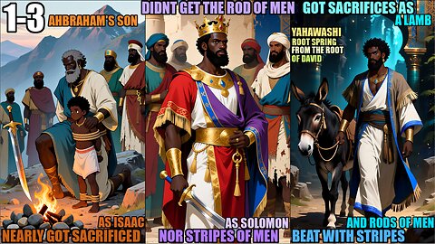 Yahawashi Is The Root And Offspring Of David, He Is Also Solomon, Isaac, Adam, LORD's Pleasure's 1-3