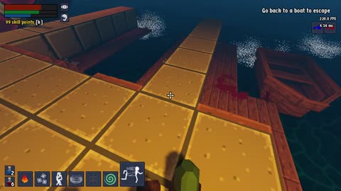 KICKSALOT 0.6.0.02 bomb instantly blows up on water