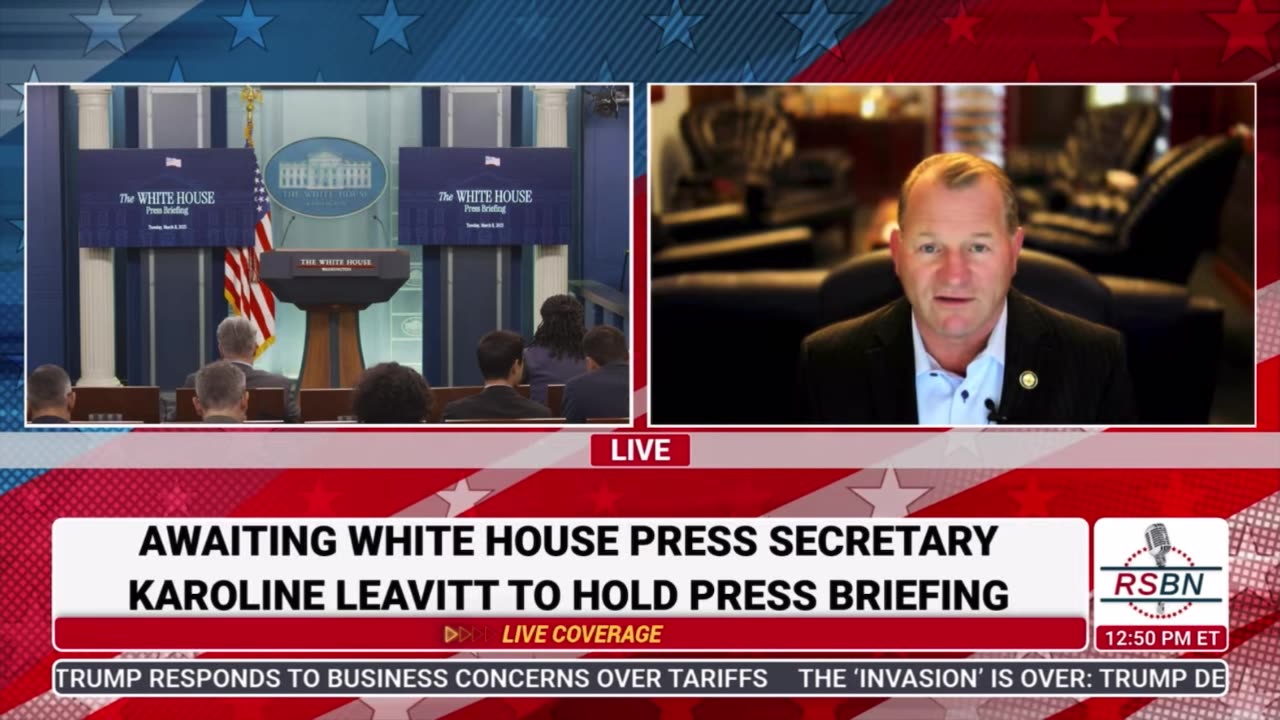 Rep. Troy E. Nehls Joins RSBN to Discuss the Trump Admin. Actions and the House CR