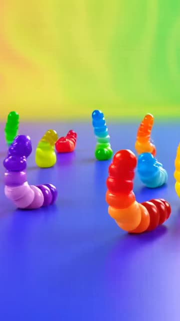 Dancing Gummy Worms