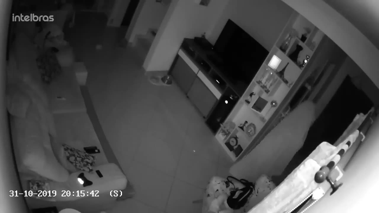 Real image of ghost👻 captured on security camera