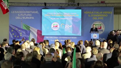 Pietrelcina (BN) - Forza Italia verso il congresso del PPE (22.02.25)