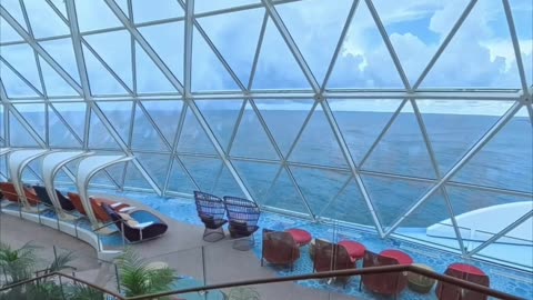 Rye and Bean Bar & Overlook at Star of the Seas Deck 15!