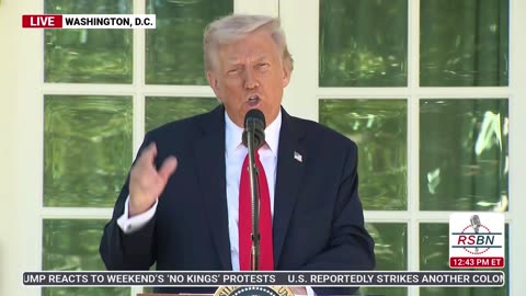 WATCH: President Trump Hosts a Rose Garden Club Lunch - 10/21/25