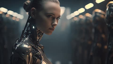 At the end of time, humanoids took over planet Earth