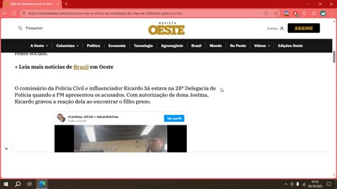 Mãe de traficante preso no Rio_ 'Você não é vítima da sociedade'.mp4