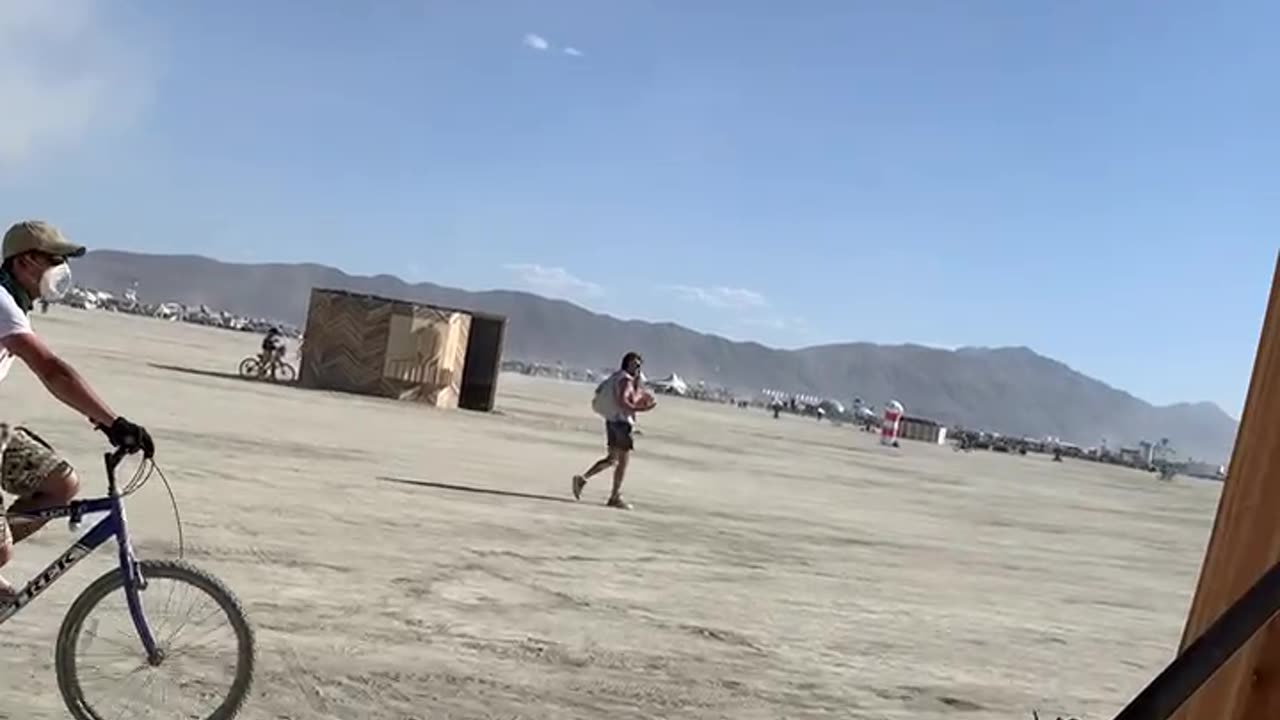 Dust Devil at Burning Man