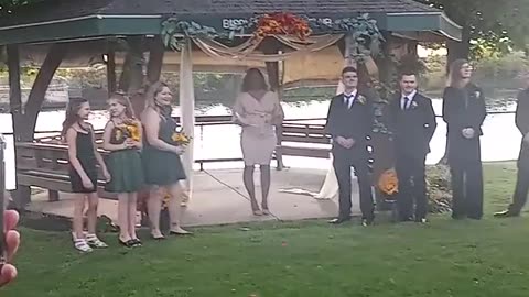 HALF OF MY BROTHER'S WEDDING