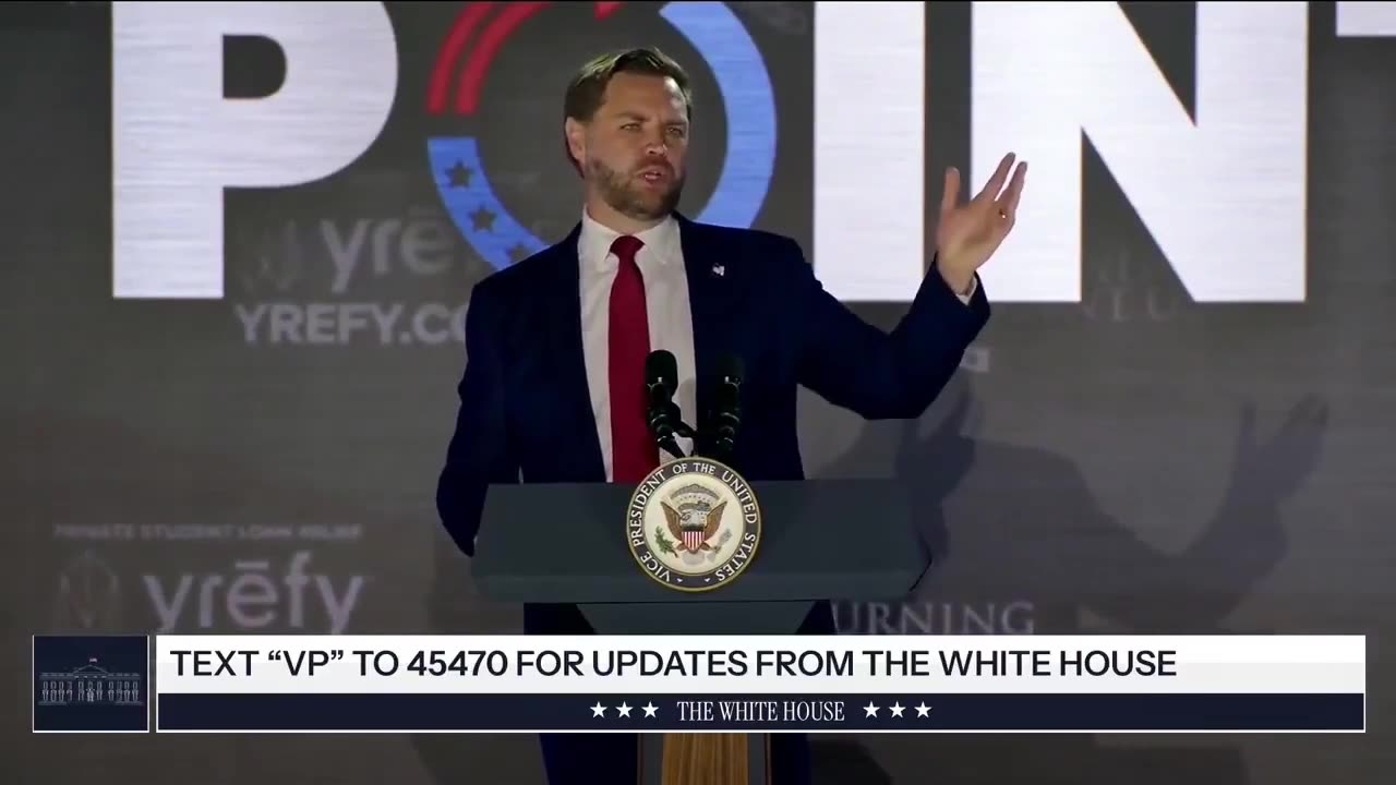 Vice President Vance speaks to young Americans at Ole Miss