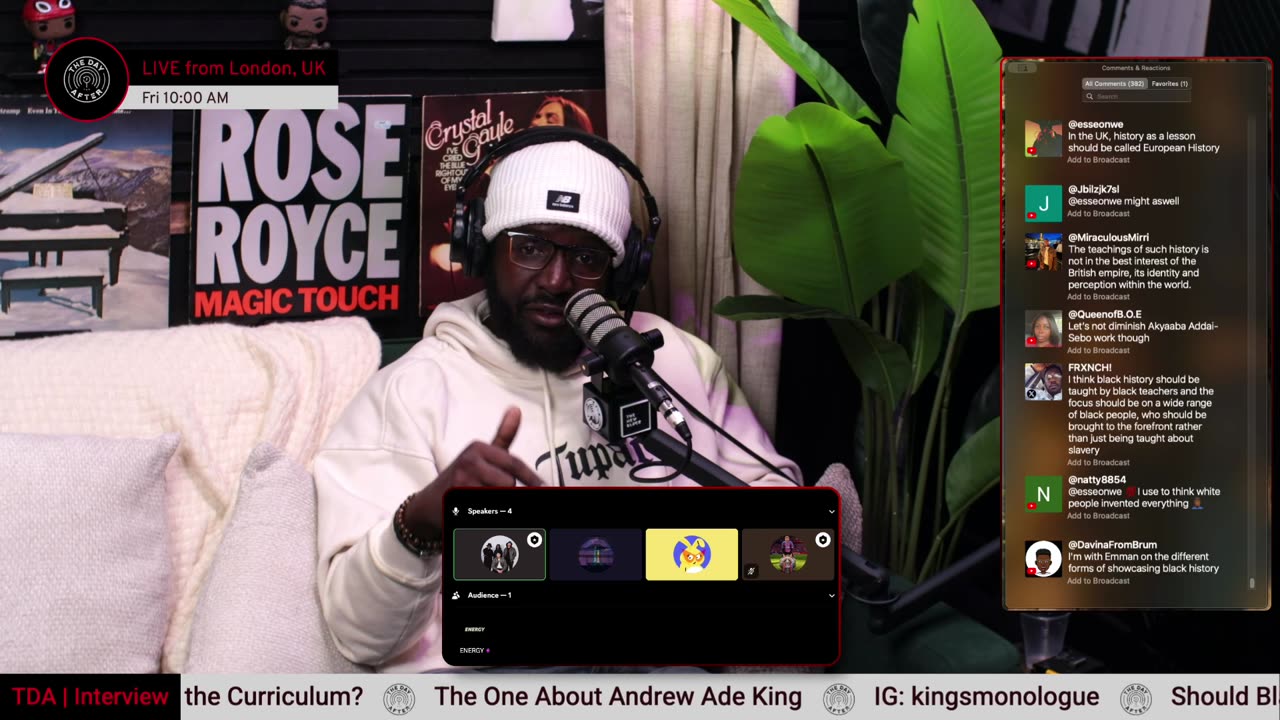 Should Black History be a Subject within the Curriculum? (feat. The King's Monologue)