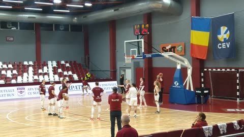 Imnul Rapidului (Rapid Bucuresti vs ICIM Arad) (Basketball) (Romanian Cup)