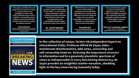 US FAILURE TO SUBMIT REPORT A DELIBERATE DESTRUCTION OF WORLD ORDER INSTITUTIONS