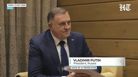 On Cam: Anti-West Jokes At Putin's Meeting With Ousted Bosnian Serb Leader| Russia| Srpska| Ukraine