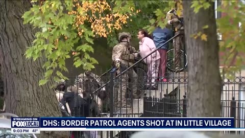 BREAKING: Border Patrol agents STILL under fire in Chicago raid