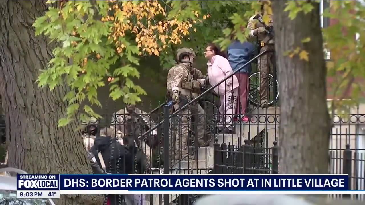 BREAKING: Border Patrol agents STILL under fire in Chicago raid