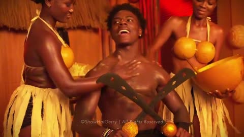 Ishowspeed in Ghana getting a traditional mersearge