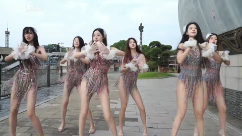 Elegant Sheer Short Skirt Energetic Fiery Dance | Daily Beauty EP 1451