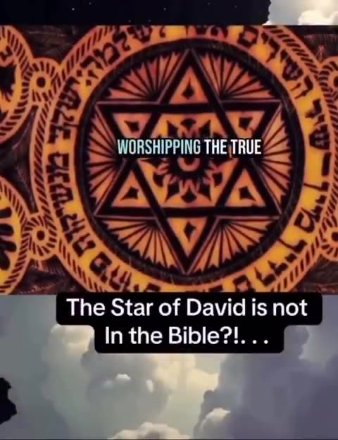 The star of David in the Bible.