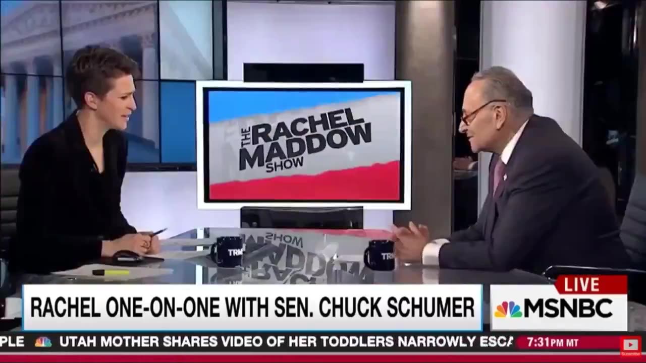 ICYMI: Chuck Schumer: threating President Trump with the intellegence community