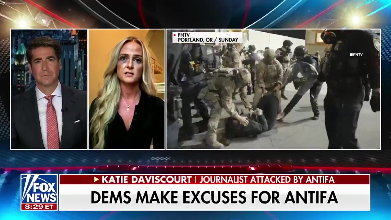 🚨ANTIFA Attacks Journalist, Portland police refuse to arrest attacker