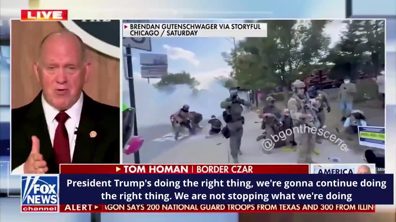 Border Czar Tom Homan goes SCORCHED EARTH on Illinois Gov. Pritzker and Chicago Mayor Johnson