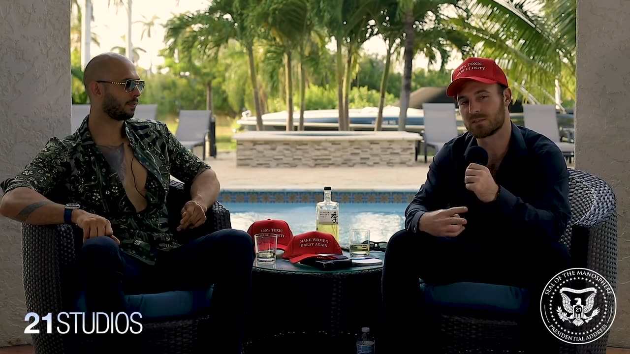 WARLORD of the Manosphere Interview with Cobra Tate in Miami, Florida (21 News)