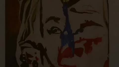 HILARY CLINTON FRAZZLEDRIP X3