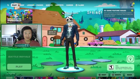 SIMPSONS on FARTNITE