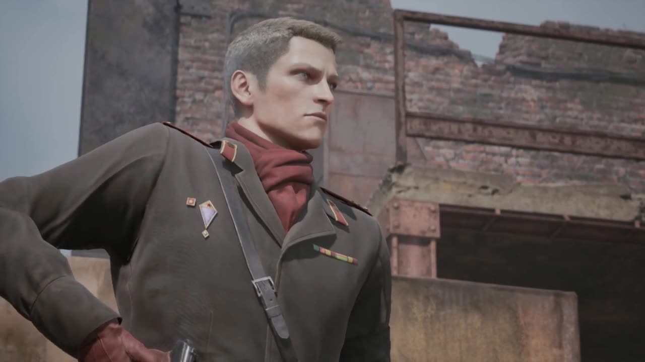 Ocelot taking down Russian Soldiers single handedly.