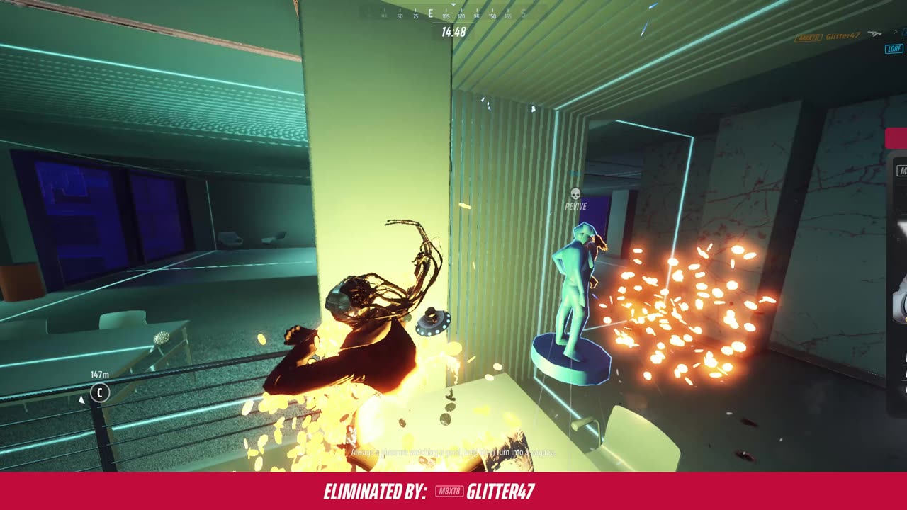 the finals. I get stuck on a chair :(